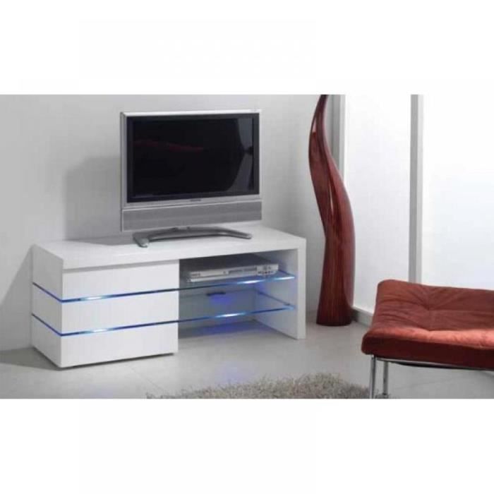 meuble tv avec lumiere led