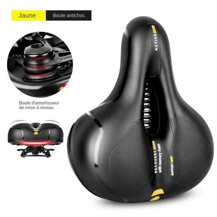 Velora Cloud Comfort Pro Selle de vélo – Selle en gel ergonomique pour