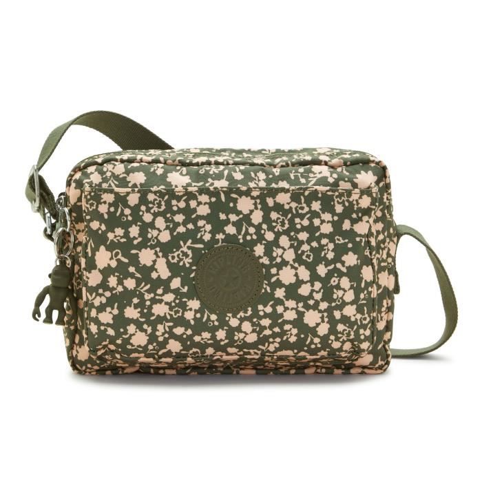 kipling basic print abanu crossbody m fresh floral [211011] -  sac à épaule bandoulière sacoche