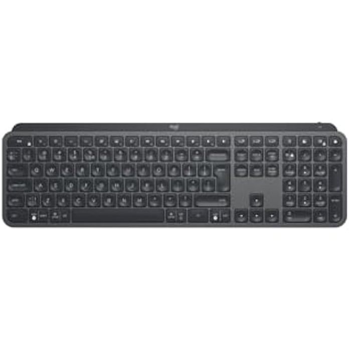 Clavier sans fil - LOGITECH - MX Keys for Business - Rétroéclairé - QWERTY US - Confortable et durable Clavier sans fil - LOGITECH - MX Keys for Business - Rétroéclairé - QWERTY US - Confortable et durable