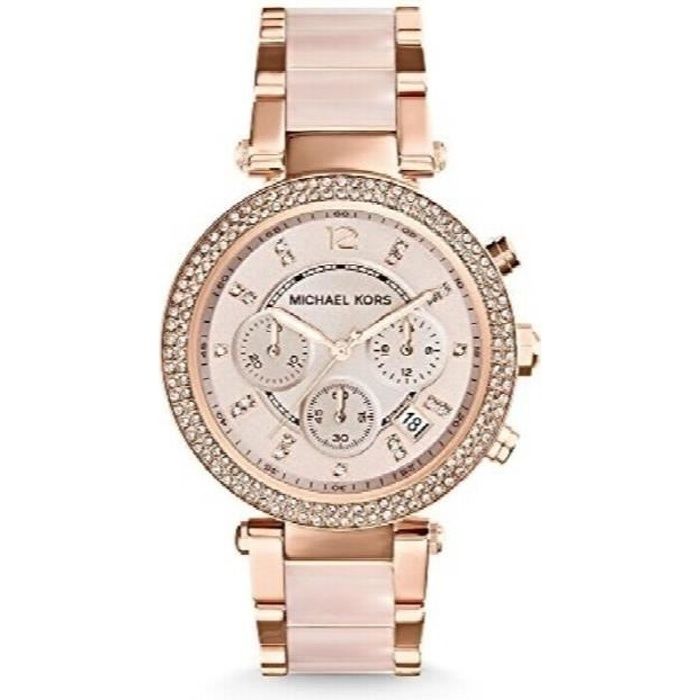 Montre michael sales kors bicolore