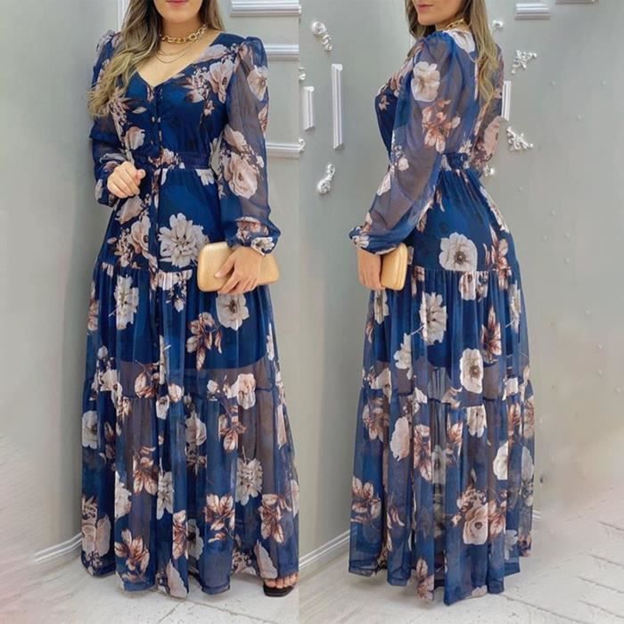 Modele robe soie imprimée online