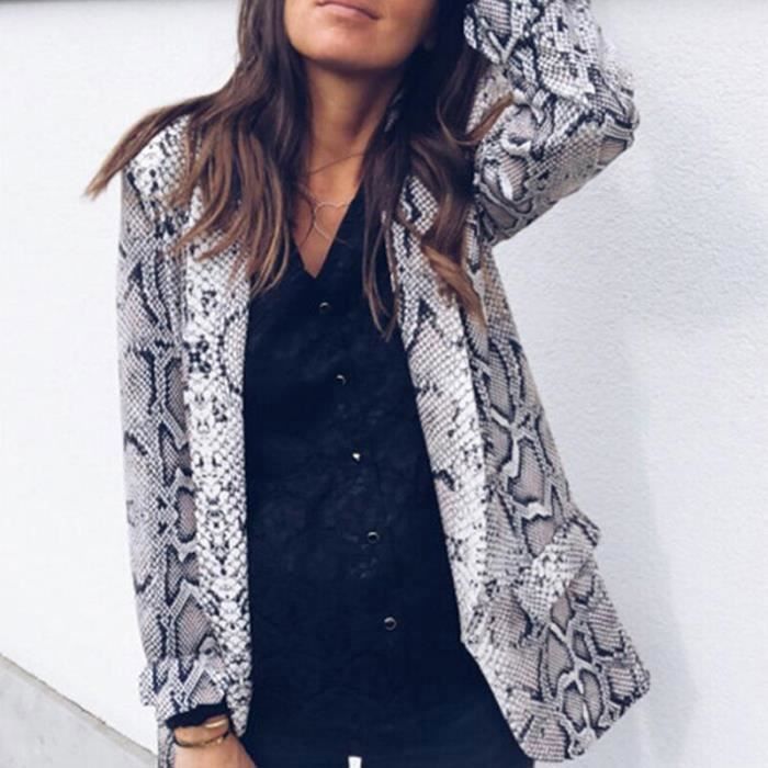 Blazer imprimé serpent clearance