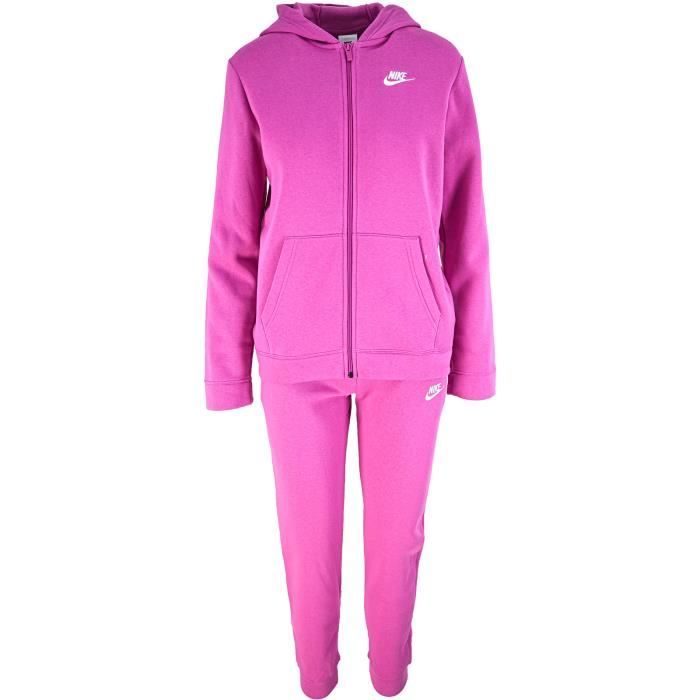 Survêtement Nike Sportswear Core - Rose - Fille - Manches longues -  Respirant - Multisport