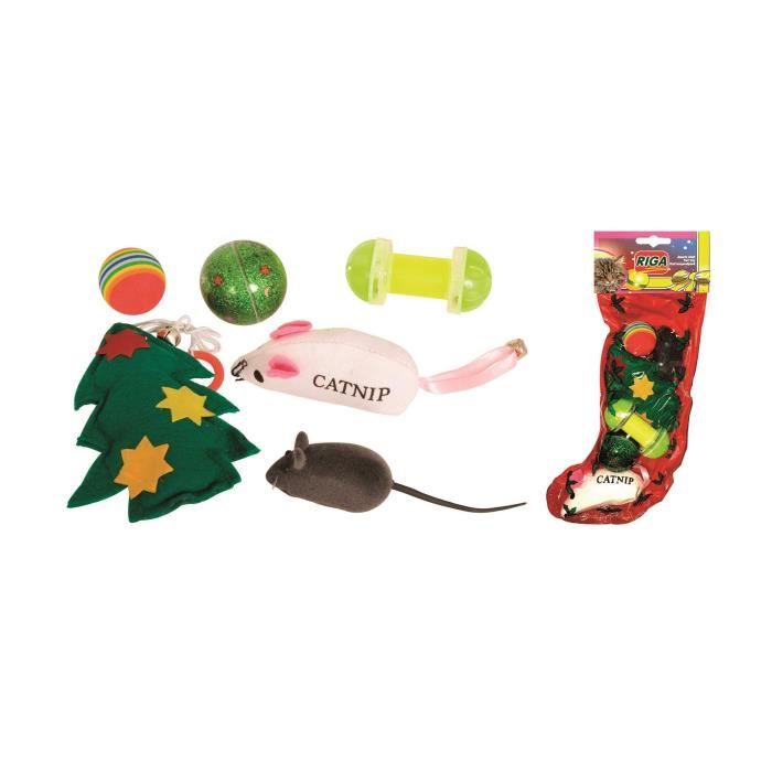 Riga Bottes De Noel Petit Modele Pour Chat Achat Vente Kit Jouet Activite Botte De Noel Pm Chat Cdiscount