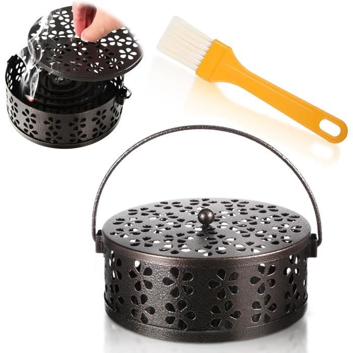 HURRISE Boîte D'encens Anti-moustiques Porte-bobine Anti-moustique Boîte D'encens Anti-moustique