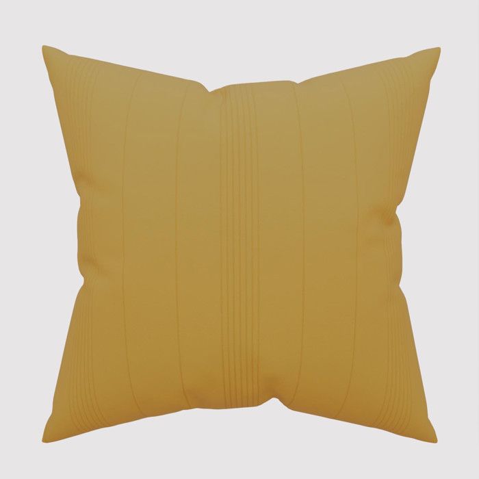 Housse de coussin 60x60 cm ADELE moutarde par Soleil dOcre Housse de coussin 60x60 cm ADELE moutarde par Soleil dOcre