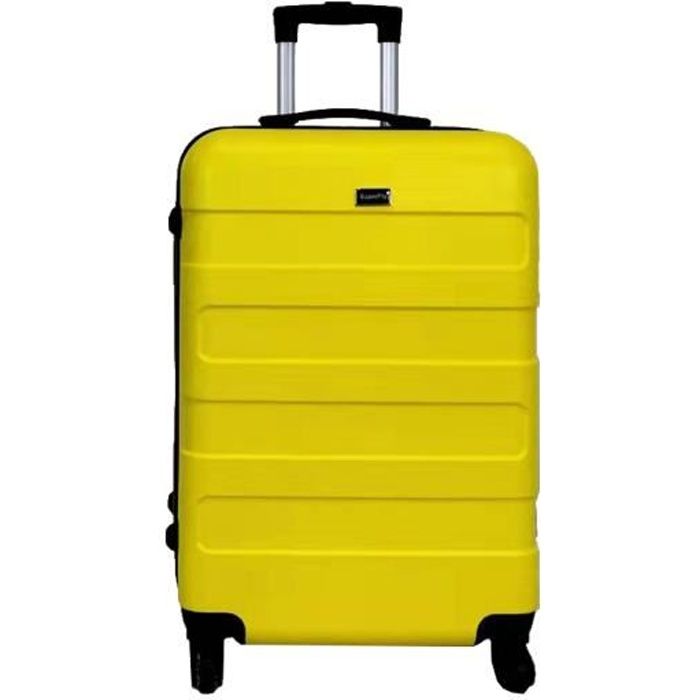 sac de voyage valise jaune