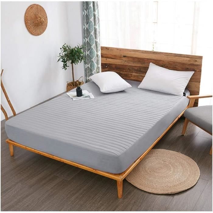 Pillow-Top Protège-matelas Extra épais, Surmatelas Doux Matelassé Avec