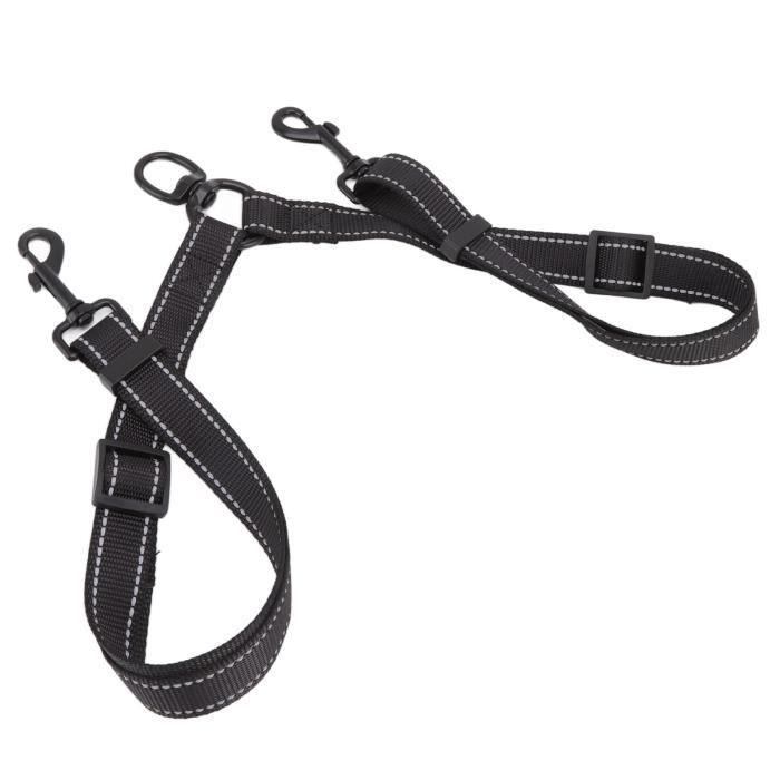 Comparer les prix de VGEBY 2 laisse pour chien Laisse de Marche pour 2 Chiens, Laisse Double Noire Durable pour Chiens animalerie collier
