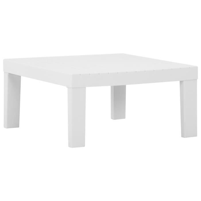 Table de jardin VIDAXL Modèle Plastique 65x65x33 cm Assemblage requis - vue 4