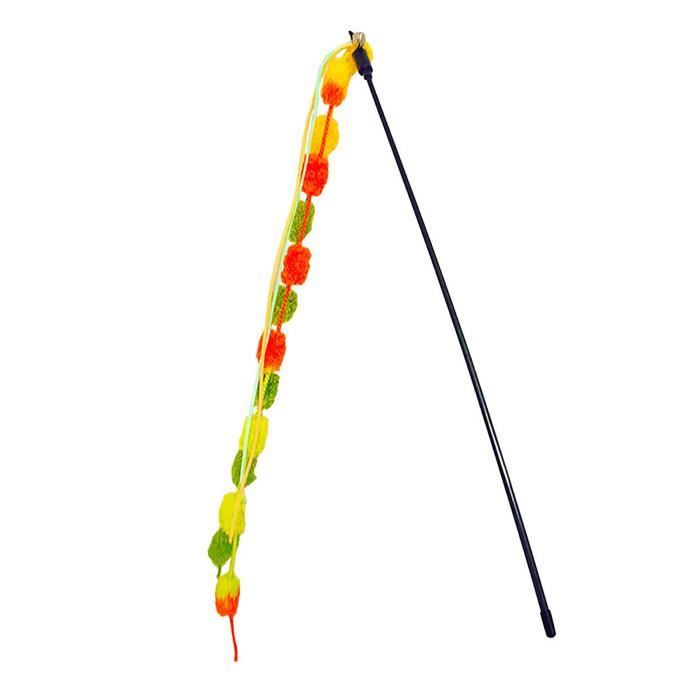 Meilleurs prix pour Jouet pour Chat - VVIKIZY - Balles Clochette - Résistant aux Morsures - Nylon et Polyester - 51 cm