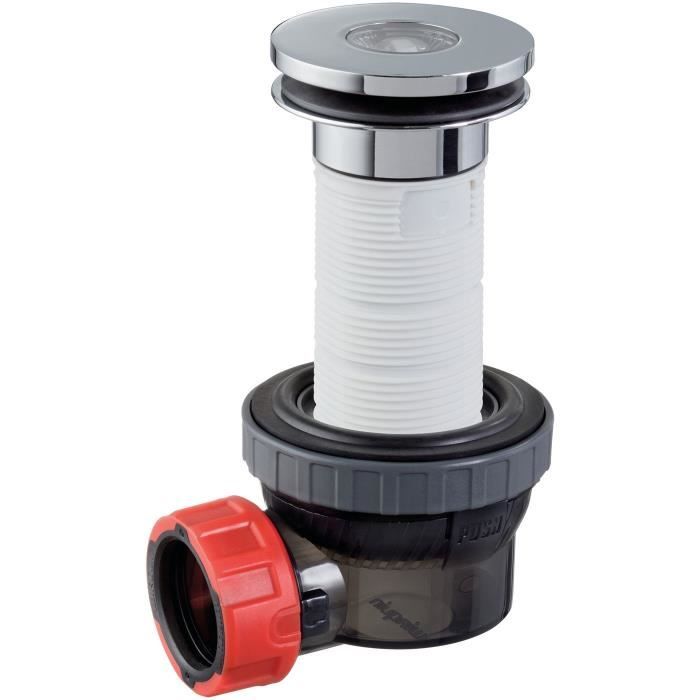 WIRQUIN Bonde+siphon lavabo nano6,7 d32 b100 mm