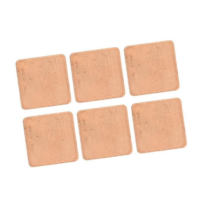 YOSOO Tampon en cuivre pour dissipateur thermique 100 pièces