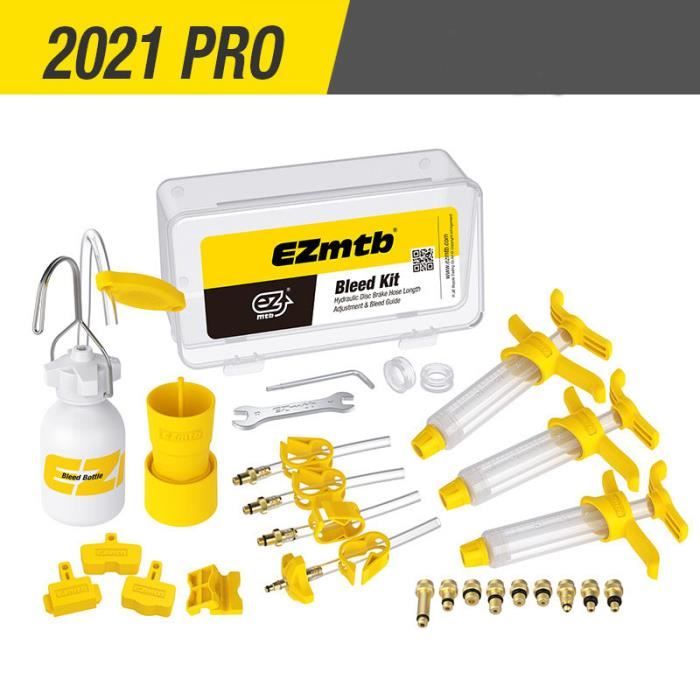 Kit Purge Shimano CYCEARTH Kit De Purge De Frein De Vélo Pour Shimano Tektro Magura Zoom Huile Minérale Disque Hydraulique Outil Professionnel ( Kit A Kit Purge Frein Shimano