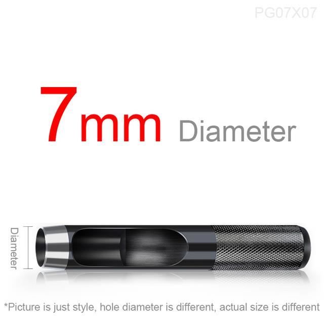 QUARKZMAN Poinçon Creux Pour Cuir De 11 Mm - Outil De