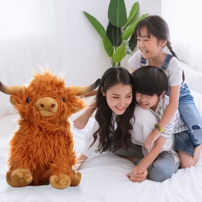 ABI Poupée Animaux en peluche Peluche Animaux En Peluche Poupée Mignon Simulation Jungle Animal