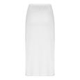 YIZYIF Femme Jupon sous Robe Jupe Sculptante Fond de Jupe Lingerie Sous-vêtement Type B Blanc-1