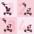 smarTrike Dream 4-en-1 bébé tricycle évolutif smart trike pour enfant 15+ Mois - Rouge-1