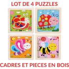 Puzzles Alphabet Animaux en Bois - Jouet éducatif ABC-BF - morinoexpress