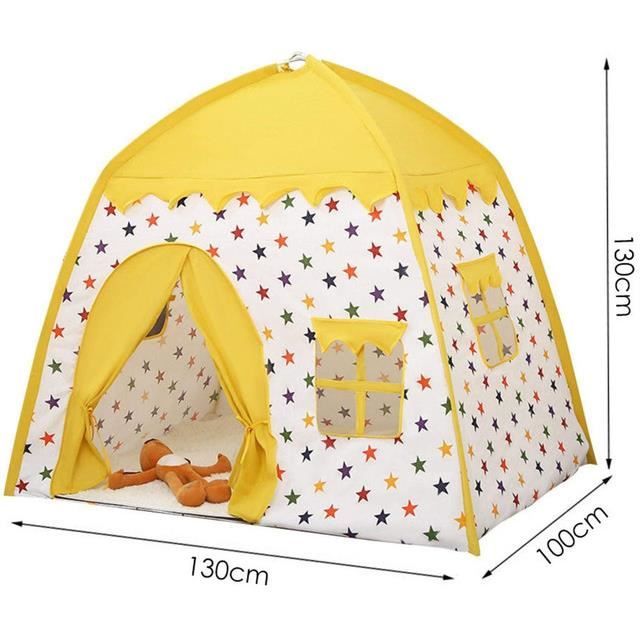 XJYDNCG Tente de Jeu pour Enfants - Tente Tipi Enfant - Cabane Enfant -  Tente de Château de Princesse A - Cdiscount Jeux - Jouets