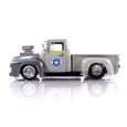Voiture Miniature de Collection - JADA TOYS 1/24 - FORD F-100 Pick Up - 1956 - Silver - 34373S-2