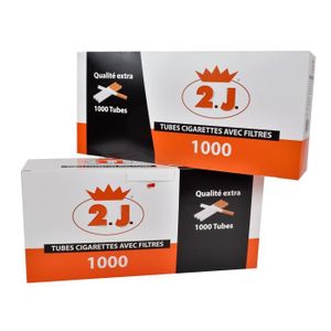 boite 1000 tubes cigarettes pas cher Tube a cigarette sensky : Schachtel mit 1000 Zigarettenhlsen billig