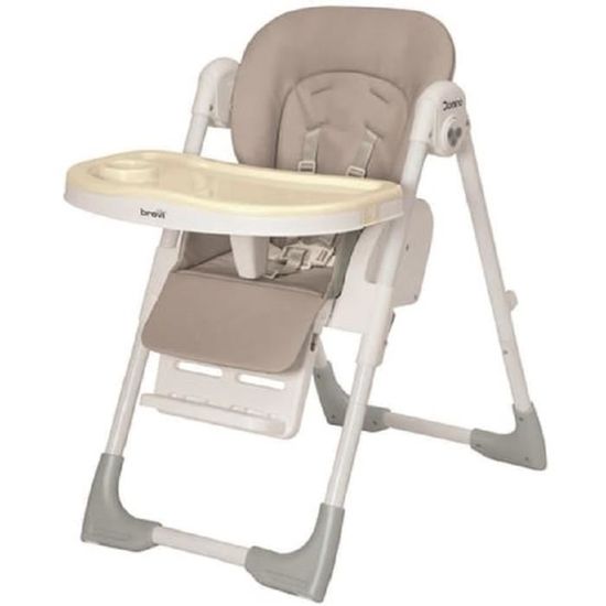 Brevi Domino Chaise haute 9 kg beige