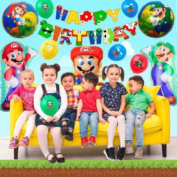 Décorations de gâteaux Super Mario - Amusantes pour n'importe quelle fête d' anniversaire Décorations de gâteaux Super Mario - Amusantes pour n'importe quelle fête d' anniversaire