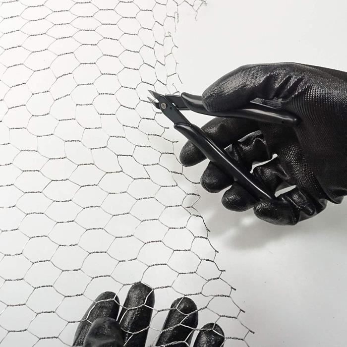 Clôture Hexagonale En Plastique Pour Volaille Verte Pour Jardinage