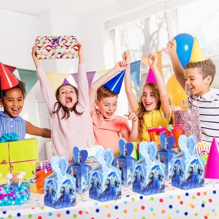24 PCS Sac cadeau anniversaire enfant - Boite cadeau anniversaire