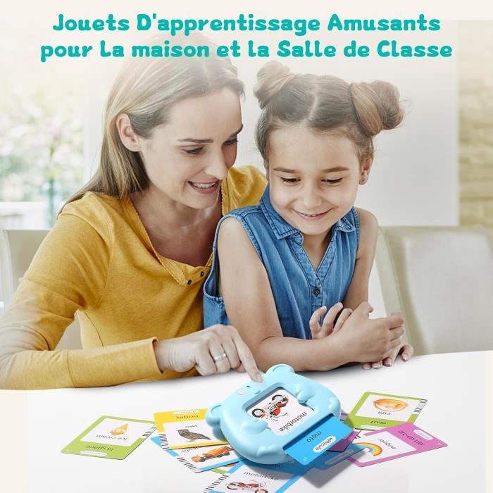 Carte Flash Parlante Francais, Cartes éducatives 224 Mots, Jouet