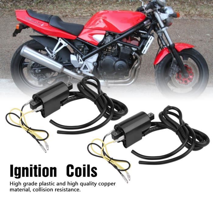 2 Bobines D'Allumage Pour Moto Suzuki Bandit GSF400/600/1200 - Haute Performance, Installation Facile