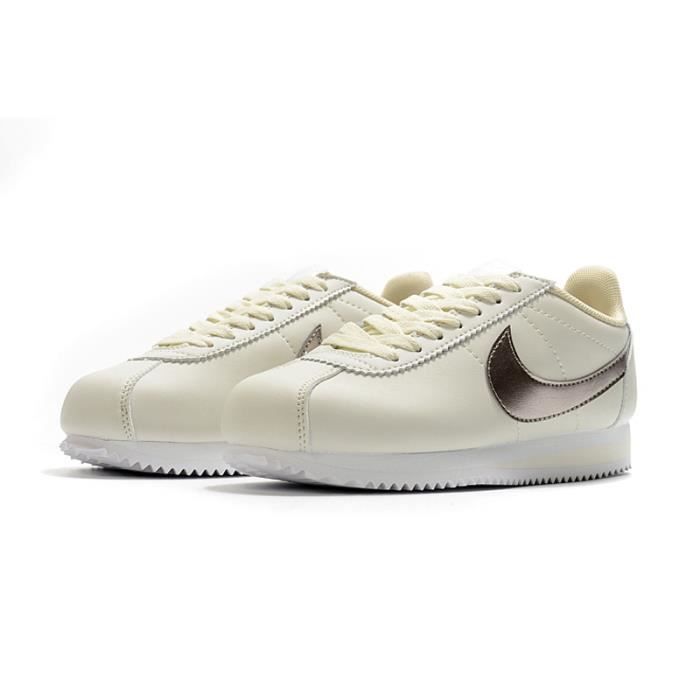 Nike classic cortez homme beige sale