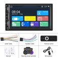 Podofo 2 Din 7'' Car Stereo with Apple Carplay Touch Screen Car MP5 Player Android Auto Car Radio Bluetooth Rear View Camera-3