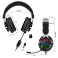 SPIRIT OF GAMER – XPERT H600  - Casque Gaming USB PC Son 7.1 Virtual Surround - LED RGB - Compatible Multiplateformes dont PS5-3