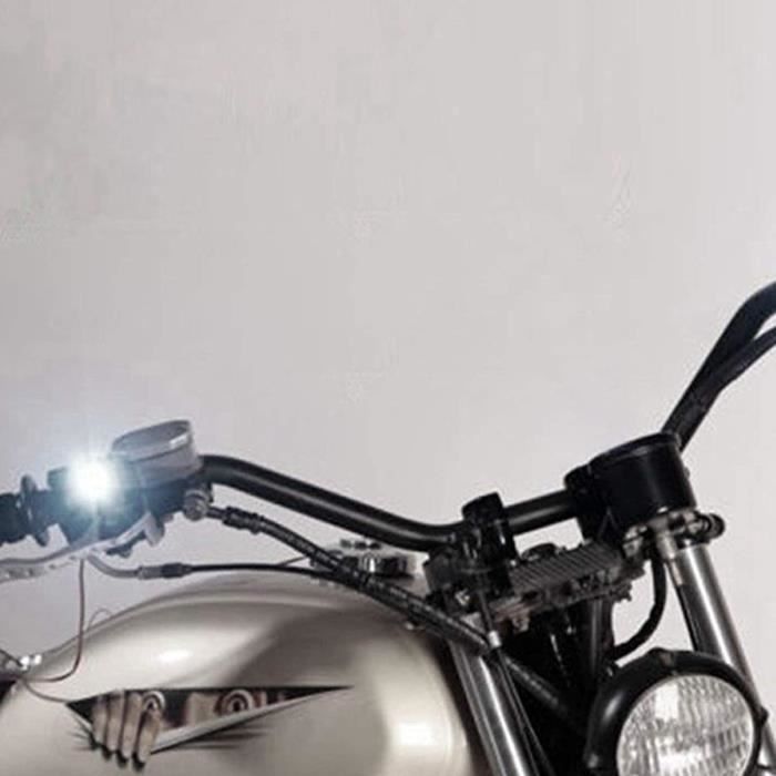 LED Moto Projecteur Lampe LED Lumière Feu Phare Antibrouillard Pour Moto  Universel - Cdiscount Auto