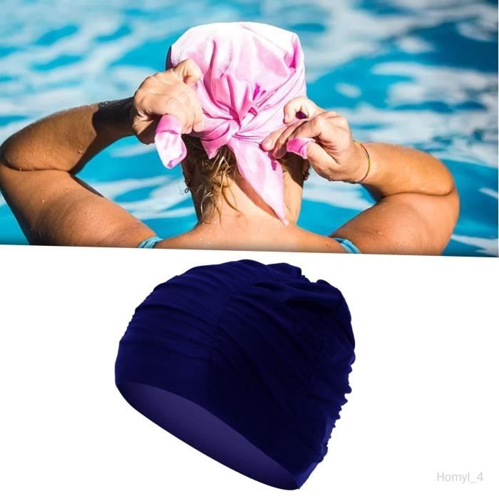 Chapeau de natation Accessoires de natation, Réutilisable, Mode Bonnet de  plongée Bonnet de bain Piscine Bonnet foncé