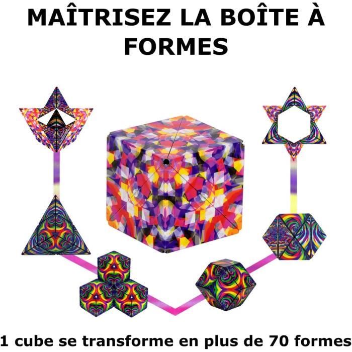 SHASHIBO Cube Anti Stress – Infinity Cube Primé et Breveté avec 36 Aimants  aux Terres Rares – Cube Infini 3D Extraordinaire – Se192 - Cdiscount Jeux -  Jouets