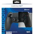 Manette - UNDER CONTROL - BT - Noire - PS4-4