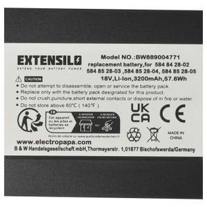 Batterie Sans Entretien Jardiaffaires 12V – 132x32x98mm – Pour McCulloch, Husqvarna – NEUVE
