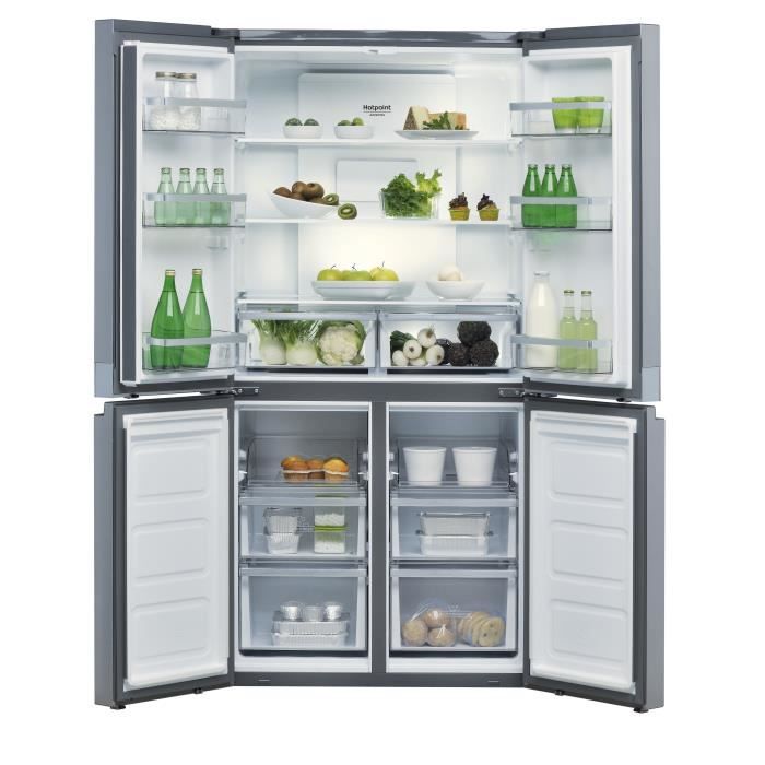 Réfrigérateur multiportes 402 litres HOTPOINT E4DAAXC - Conforama