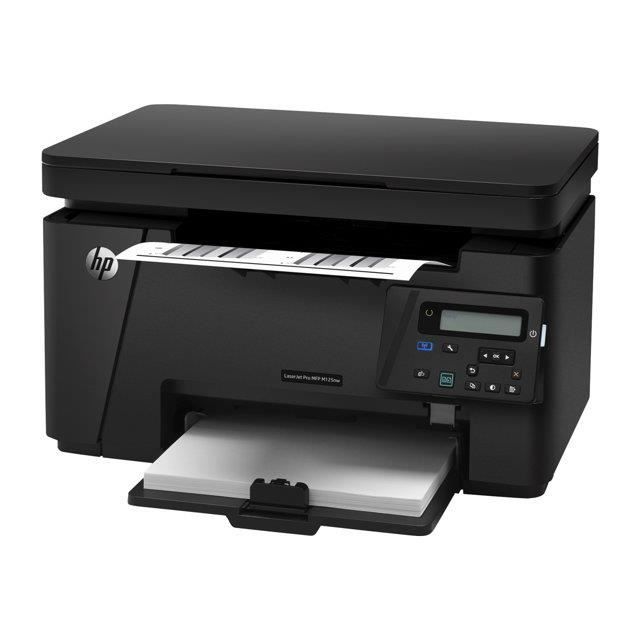 Imprimante Laser HP LaserJet Pro MFP M125nw – Noir – Vitesse dimpression jusquà 20 ppm – WiFi intégré