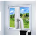 Joint de fenêtre de 400 cm pour climatiseur mobile et sèche-linge à évacuation, climatisation, fenêtre basculante, fenêtre de toit