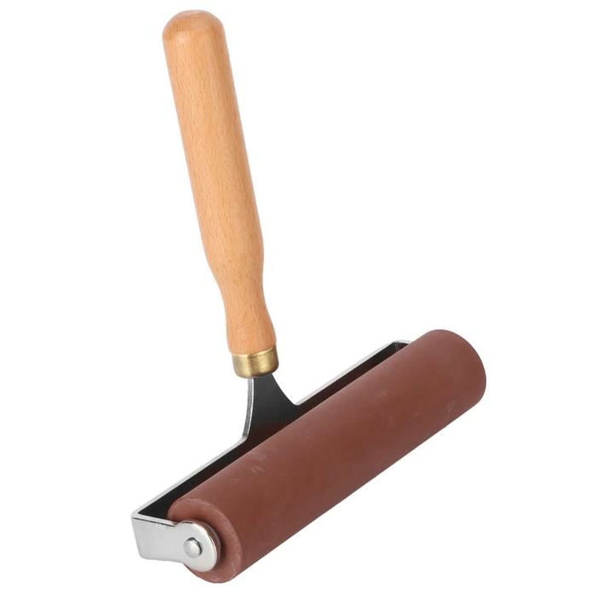 Lot De 3 Rouleaux Brayer Pour Arts Créatifs - 15 Cm, 10 Cm, 5 Cm - En Caoutchouc Souple, Poignée Antidérapante
