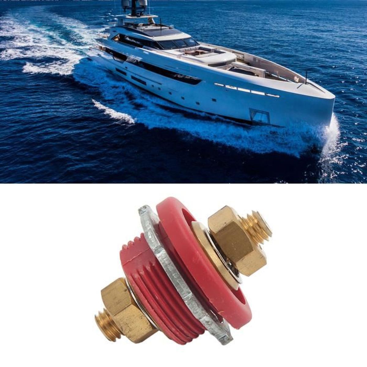 Boulon De Borne De Batterie De Poteau Latéral, 4 Paires De