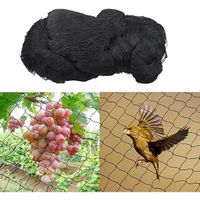 ROCK 15m * 15m Anti-oiseaux Filet de volière Maille Noir Protection pour Plante Légume Fruit Étang Jardin
