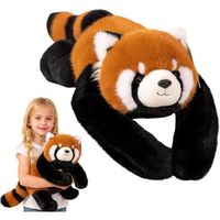 Uuxkgu Animaux lestés pour Adultes,Weighted Plush Animals,Panda en Peluche lestée,Hugging Pillow for Anxiety Relief & Sleep Support, Cute Soft Plush Uuxkgu Animaux lestés pour Adultes,Weighted Plush Animals,Panda en Peluche lestée,Hugging Pillow for Anxiety Relief & Sleep Support, Cute Soft Plush