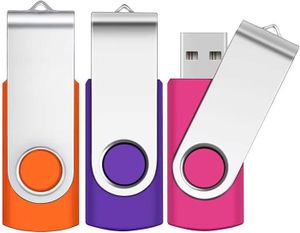 CLÉ USB 16Go Clé USB, Lot de 3 Memory Stick Clé USB Multic