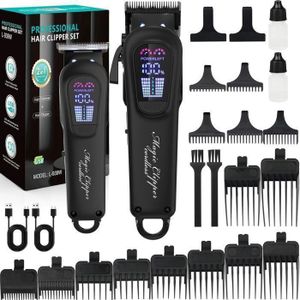 Tondeuse Pro T9 Métal Pour Cheveux Et Barbe - Lame Inox, Précision Barbier - Neuf